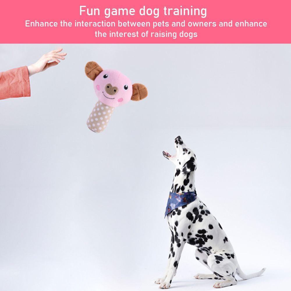 

Новые звуковые игрушки, интерактивные для маленьких и средних собак, игрушки для кошек, плюшевые игрушки для собак, скрипучий щенок, жевательная игрушка