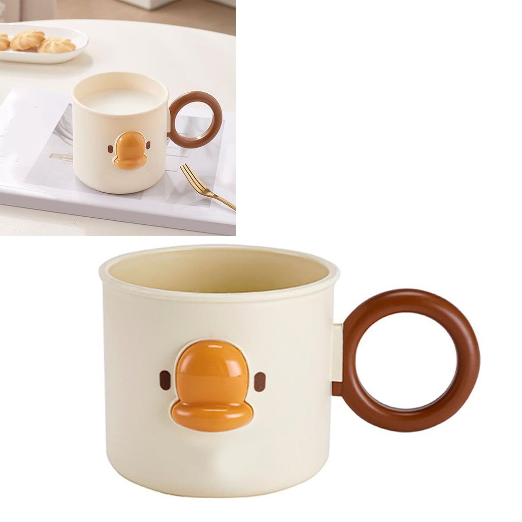 Tazza Portaspazzolino Cartone Animato Tazze da Acqua Rotonde Portaspazzolini per Casa Ufficio Viaggio S