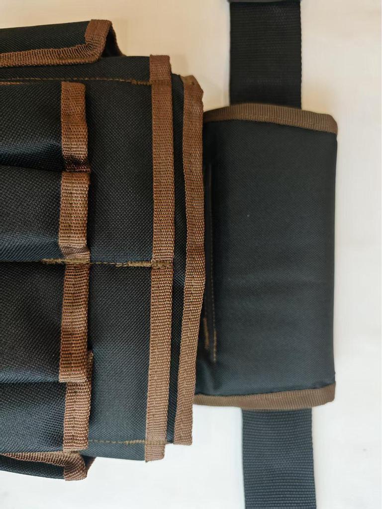 Waterproof Oxford Toolkit Waist Bag - Multifunctional, Wear-Resistant, Thickened Canvas Repair Kit for Electricians