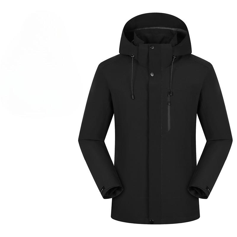 

Новый уличный альпинистский костюм, подкладка, съемная ветровка, куртка три в одном для мужчин и женщин 4XL