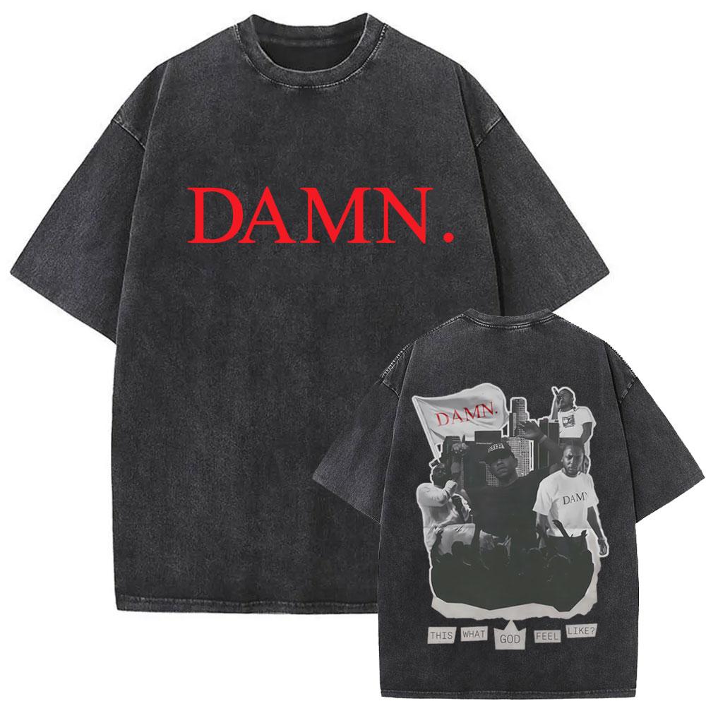 Rapper Kendrick Lamar Großes Gesicht Grafik T-Shirt Nicht Wie Wir Mr. Morale The Big Steppers T-Shirts Herren Hip Hop Übergroßes T-Shirt