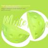 Silent Pickleball Balls Quiet Foam Pickleballs Practice Balls With Exact Real Ball Bounce Soft Pu Pickleball Ball For Indoor Use