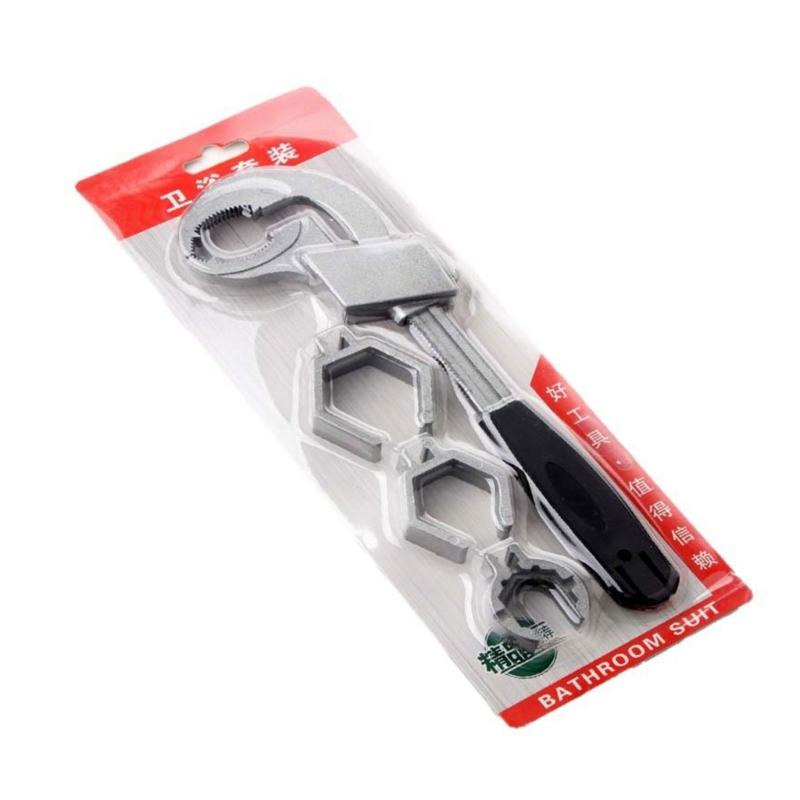 

80mm Aluminum Large Opening Wide Adjustable Wrenches Opening Bathroom Pipe Wrenches Tool