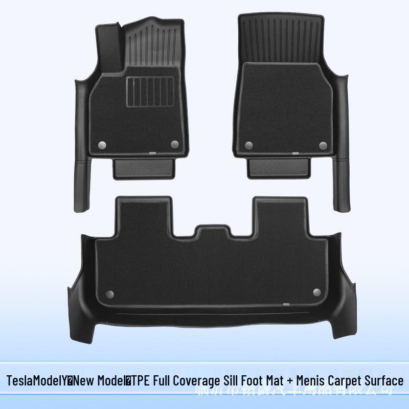 All-Weather TPE Floor & Trunk Mats for Tesla Model Y/3/S/X New Model