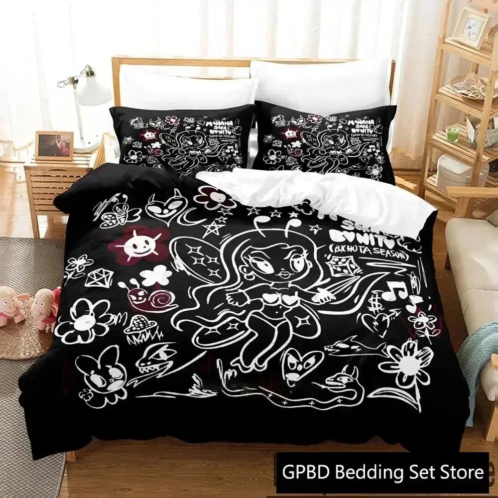 Comforter 3D Print Karol G Manana Sera Bonito Bichota Bedding Set Bedroom Soft Modern S Comefortable Quilt