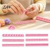 Plastic Clay Sculpting Toy 6Pcs Polymer Flower Petal Cutter, 6 Shapes 3D Making Crafting Molds Tool, Handmade Tools for DIY Lovers Cake Decoration