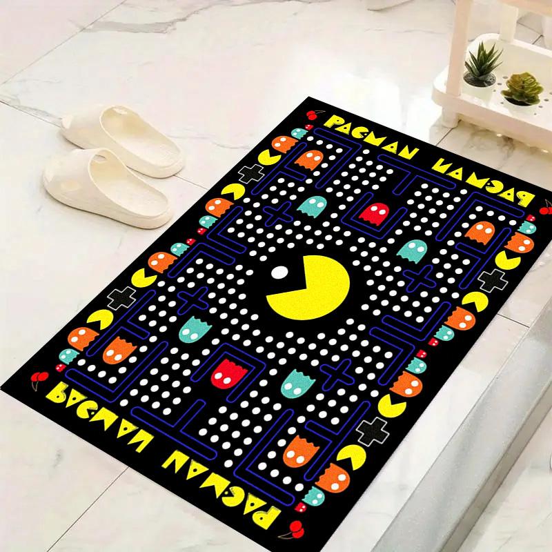 Pacman Carpet Rug for Living Room Bedroom Home Sofa Decoration,Kids play Non-slip Floor Mat