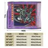 Yu Gi Oh Card B. Skull Dragon Blanket  Fleece Funny Warm Throw Blanket for Bed Sofa Autumn/Winter,