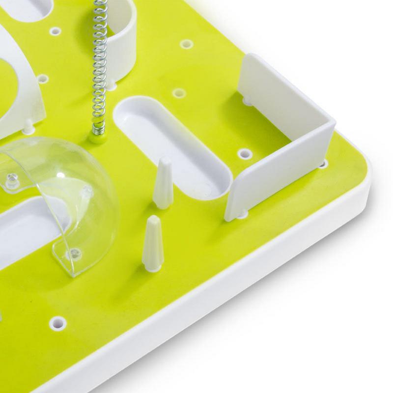 Cat Feeder Slow Eating Bloat Stop Food Plate Maze Interactive Puzzle Anti Skid Dishes Tray Home Pet Accessories Training Tool