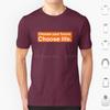 Choose Your Future Choose Life Trainspotting T Shirt Cotton Men Women DIY Print Quote Text Voice Off Motivation Orange