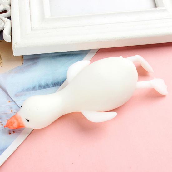 Decompression Toy Quick Recovery Cute Funny Animal Doll Pinch Toy Relieve Stress Soft TPR Cartoon Flour Duck Vent Toys Squeeze