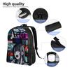 Ado Hibana World Tour Casual Backpack Outdoor Student Work Japan Singer Daypack for Men Women Laptop Canvas Bags