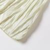 Xiangying Pleated A-Line High-Waist Midi Skirt