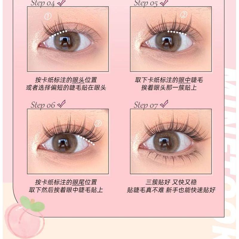 Mogugu - Kępki sztucznych rzęs (różne wzory)