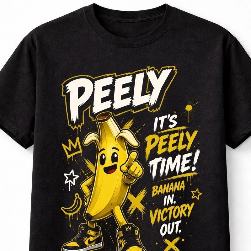 Peely The Banana Victory Gaming Character Graphic Gamer Funny Unisex TShirt S