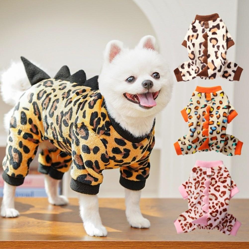 Soft Fleece Dog Costumes Four Legged Dog Coat Jacket Funny Pet Outfits Autumn Winter
