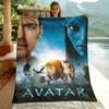 Avatar Movie HD Printed Flannel Thin Blanket.Four Season Blanket.for Sofa,beds,living Rooms,travel Picnic Blanket Gifts