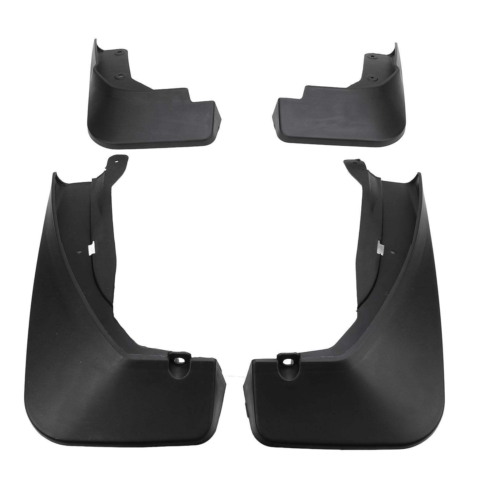 

4 шт. Передние Задние Брызговики Черные Защитные Брызговики Ударопрочные Защитники Шин Брызговики для
