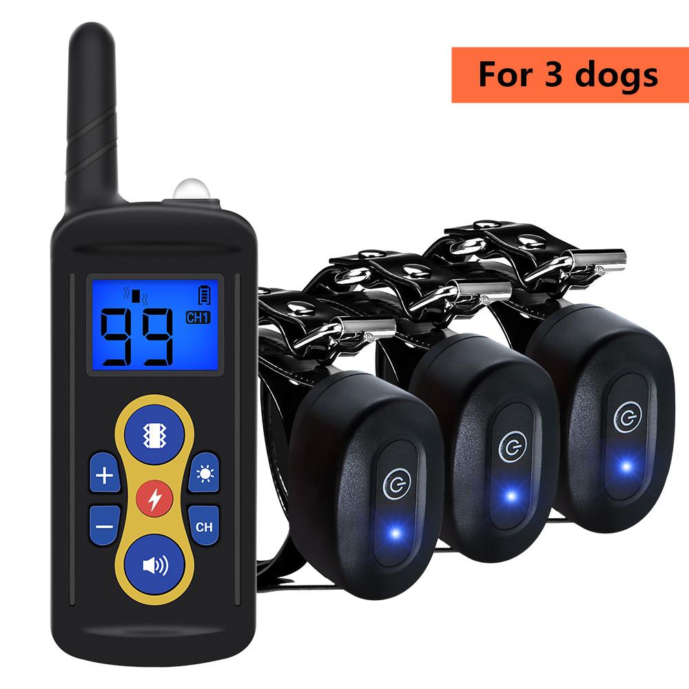 Waterproof Electric Dog Training Collar T-600 Pet Remote Control Rechargeable Bark Stop Receiver Prefessional Training Aids