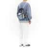 Maha Grid Laundry Sweatshirt Blue(Mg2Dsmm444A)