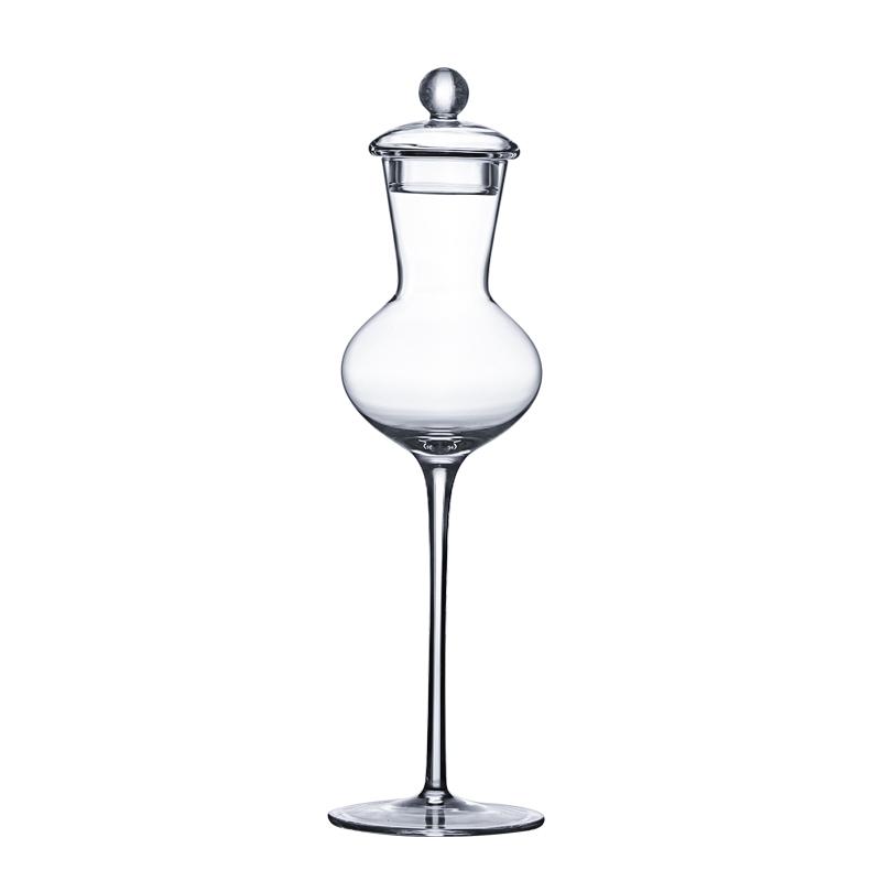 TT6202 CRISON Whiskey Scent Wine Cup Goblet Scotland Whisky Smelling Crystal Cup Brandy Snifter Tulip Aroma Professional Tasting