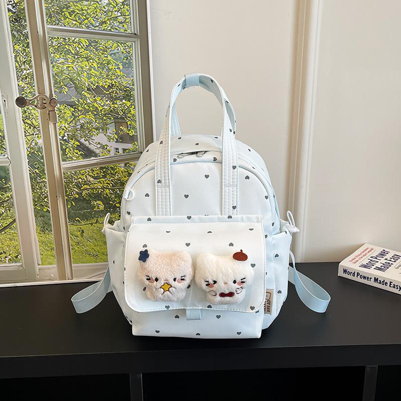 Schoolbag Korean Version of Japanese Kitty Cat Doll Backpack New Cute Girl Love Large Capacity Sweet Casual Backpack