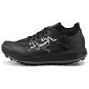 Sylane Lightweight Breathable Comfortable Mid-Top Trail Marathon Training Running Shoes Men Sneaker Black X000009024-BLACK