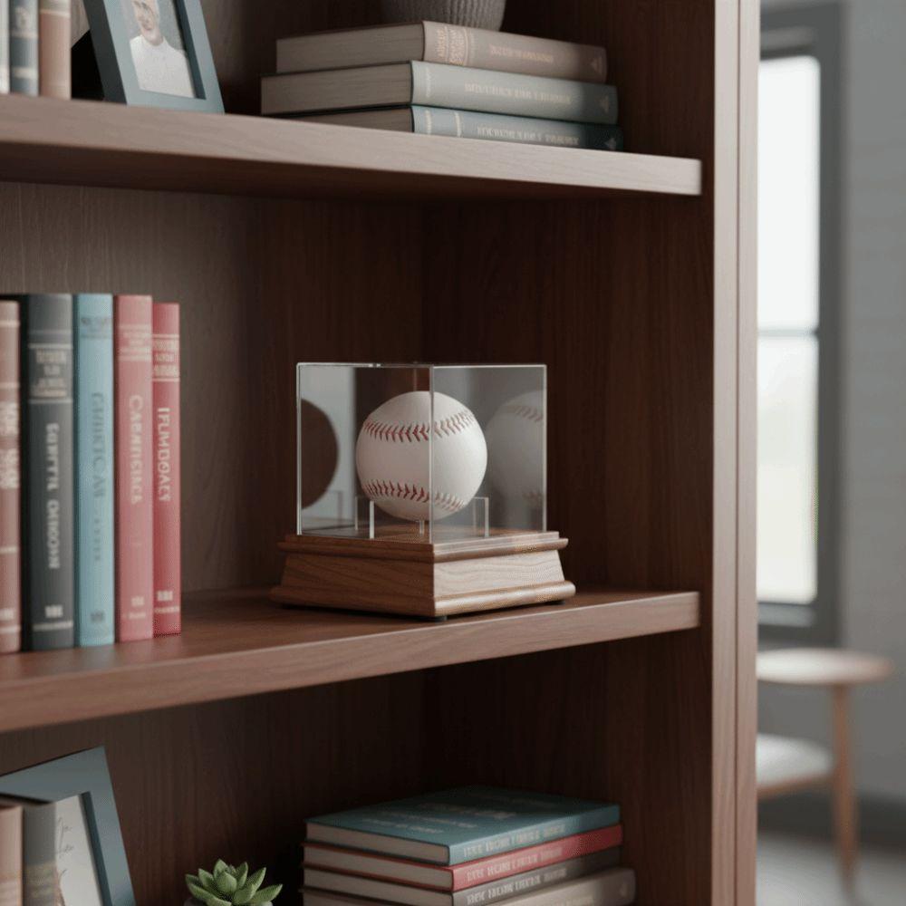 Ball Holder Baseball Display Case Dustproof Baseball Holder Baseball Box  Softball Sports