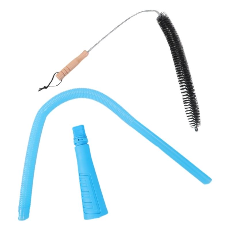 

Flexible Dryer Vents Cleaning Brush Kits Removes Lints Build Up Prevents Fire Hazard for Dryers and Appliances
