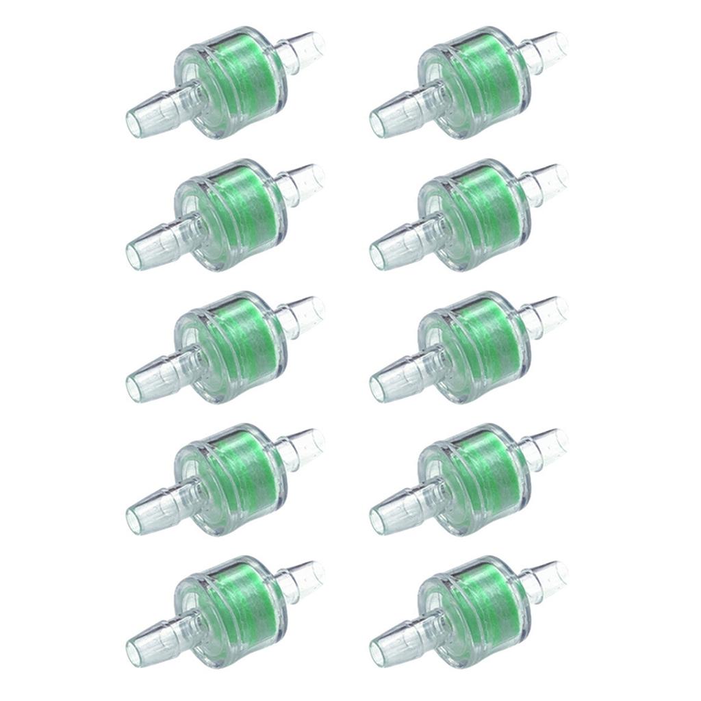 10PCS Fish Tanks Water Pump Check Valve Set NonReturn Aquarium Filter Tube Connectors Joint Check Valves for Fishtank