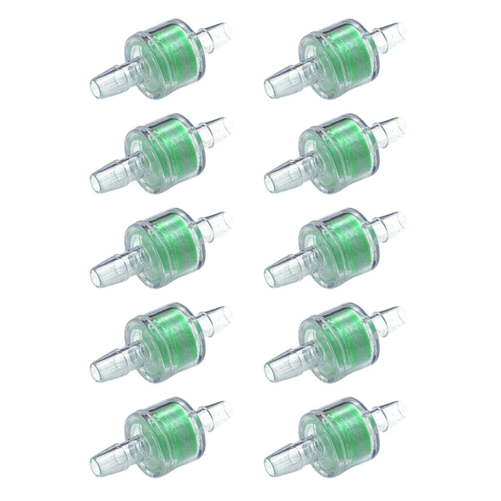 

10PCS Aquarium Air Pump Check Valves Pump Protector Check Valve for Fish Tanks Joint Tubes Hose for Household Aquarium 4