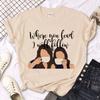 Gilmore Girls T-shirts Women Manga Graphic Harajuku Tee Girl Japanese Clothes Summer T-Shirts Fashion Short Sleeve Tops