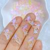 100pcs Kawaii Cartoon Animal Dolphins, Goldfish Nail Rhinestones Gems Glitter Scrapbooking DIY Jewelry Craft Decoration Accessor