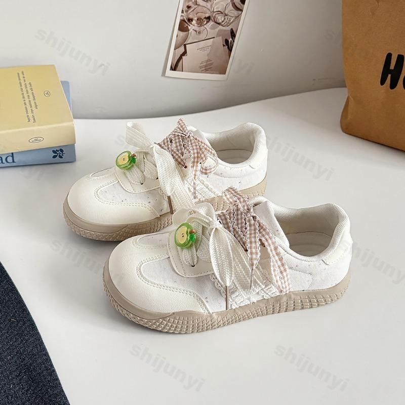 Fashion Women's Vulcanized Shoes Autumn Fashion Cross Tied Breathable Outdoor Casual Shoes Lightweight Comfortable Luxury Non Slip Flats