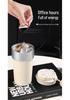 8th Gen 232g Stainless Steel Insulated Coffee Cup with Lanyard Straw, Portable for Car & Outdoor Use