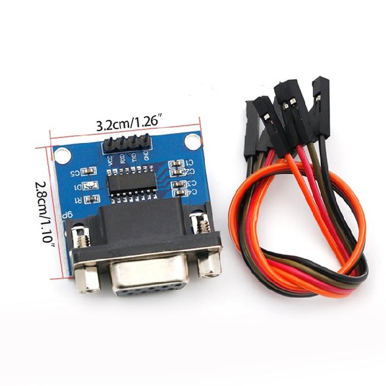 MAX3232 Root Module Connector RS232 To TTL Female Serial Port To TTL DB9