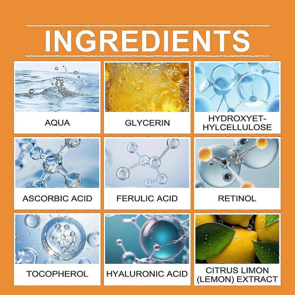Vitamin C Face Essence - Brightening & Moisturizing Serum for Delicate Skin, 50ml