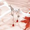 Heaven Official's Blessing Earrings Ear Studs Tian Guan Ci Fu Cosplay Figure Jewelry,Xielian,Hua Cheng Dangle Earrings