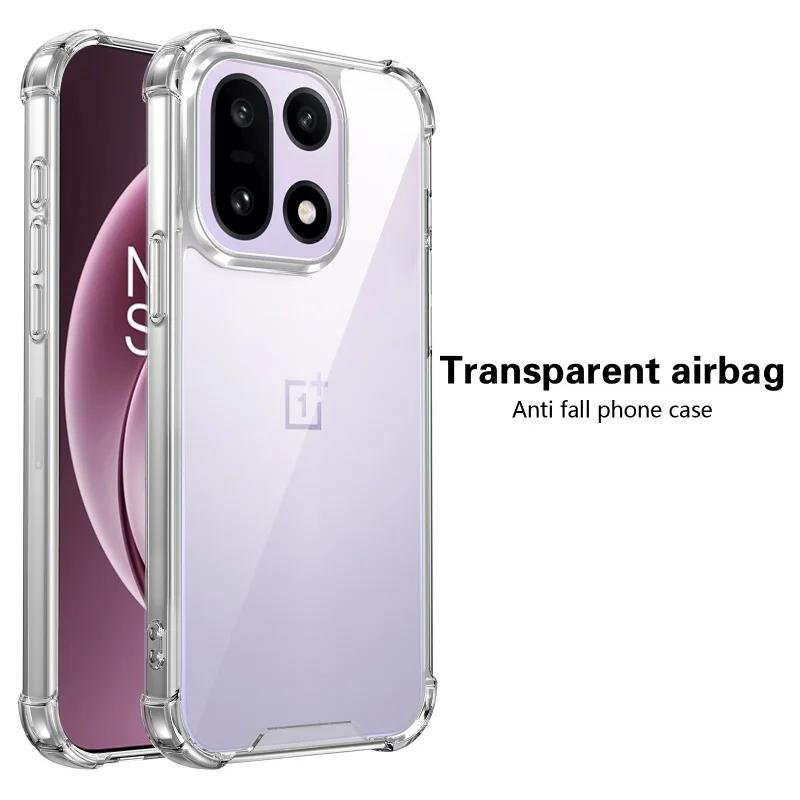 Coque transparente antichoc pour OnePlus 15 15R 13 13R 12 12R 11 11R 9 9R 8 8T 7 7T 6 6t Pro Nord 4 CE6 CE5 CE4 CE3 CE2 Housse