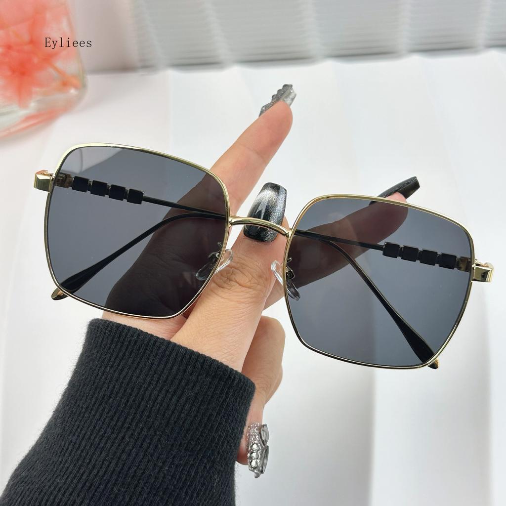 Big Frame Square Sunglasses Women Men Fashion Gradient Sun Glasses Ladies Designer Metal Eyewear Shades UV400 gafas de sol