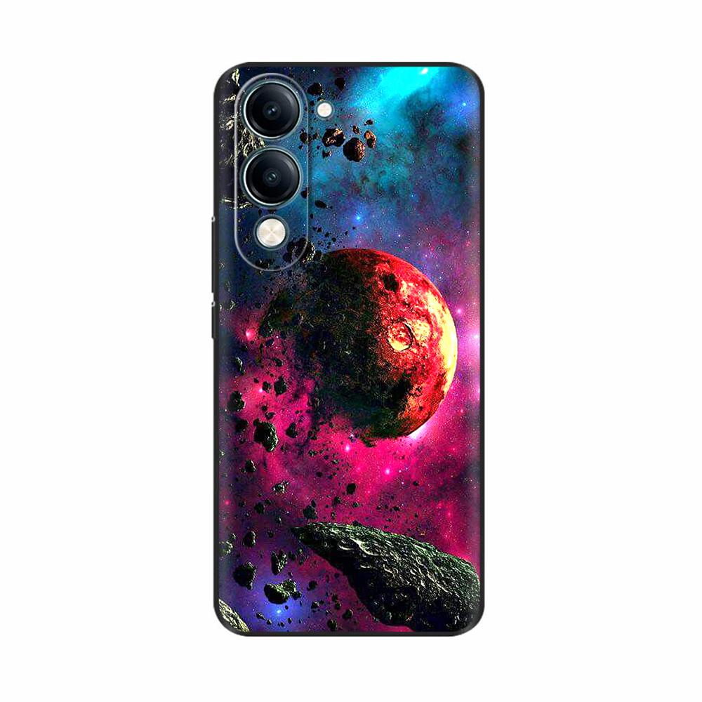 For Vivo Y19 Case 1915 Soft TPU Luxury Cute Silicone Case Bumper Back Phone Cover Coque For Vivo Y19s 2025 Cases V2419 Fundas