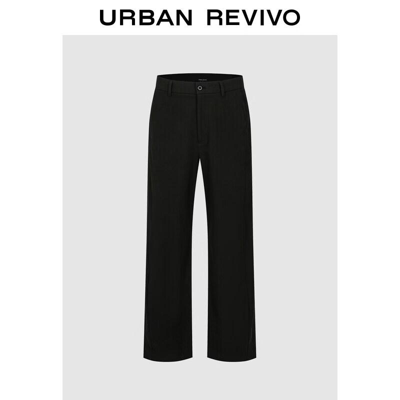 Men s Summer Relaxed Tapered Suit Pants 30