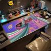 Gta Customize Text Mouse Pad Keyboard Pad Ultra-Long Desk Mat Non-Slip Rubber Base Gaming Accessories Ideal Gift for Gamers