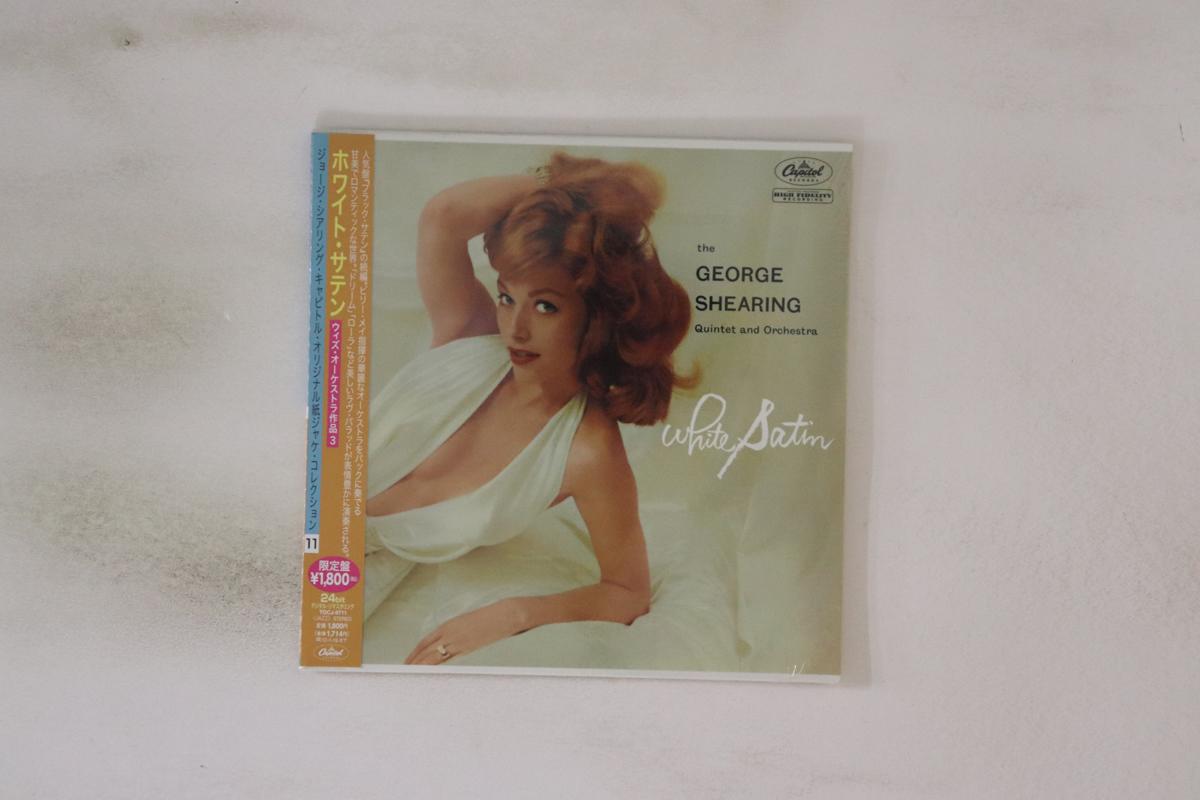 

CD GEORGE SHEARING - White Satin / Black Satin TOCJ9711 CAPITOL 2011 Japan Obi Jazz Used