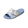 [Pansy] 9306 Indoor Shoes, Room Shoes, Slippers, Women's, Hand-Knitted, Antibacterial, Size M, Blue