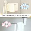 LEC 2-Way Dishcloth Holder with Suction Cup, White, K-746