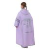 Kids' Long Raincoat with Backpack Compartment - Stormproof Poncho for School, Boys & Girls Plus Size