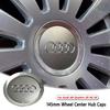 8E0601165H 4E0601165A Hubcap Emblem For 4fkcn A3 A4 B5 A6 S4 B6 TT A8 Quattro 4Pcs Wheel Center Caps Rims Hub Cover Car Parts fkcn4