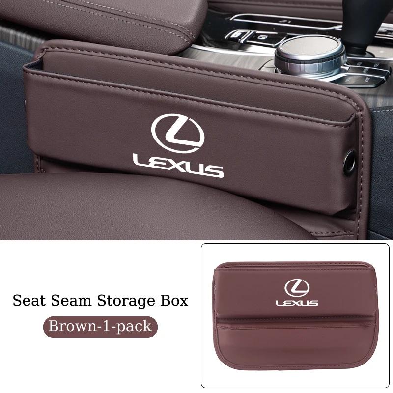 THQP1 Car Seat Gap Storage Box Tools Organiser Seam Filler Case Accessories For Lexus CT ES GS NX IS250 CT200h IS300h ES300h RX400h