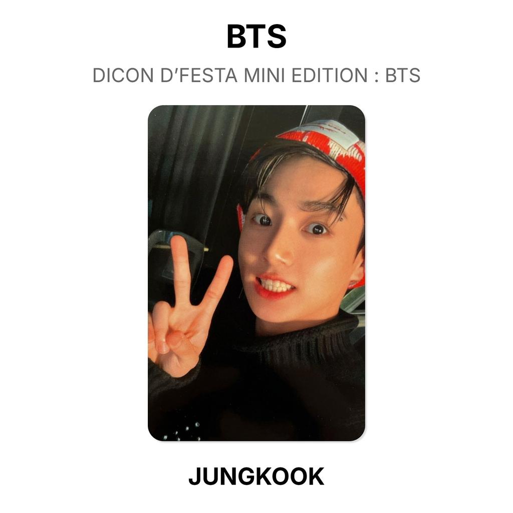 BTS DICON D’FESTA MINI EDITION : BTS Official Photocard